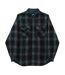 Chemise Motif/style À Carreaux Brickell Homme Vert Jaune Noir Vans-1