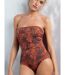 Maillot de bain une pièce bustier préformé Sunset Palm Admas