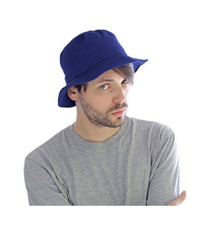 Atlantis Cotton Bucket Hat (Royal Blue) - UTAB482