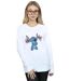 Disney - Sweat LILO AND STITCH LITTLE DEVILS - Femme (Blanc) - UTBI13058-2