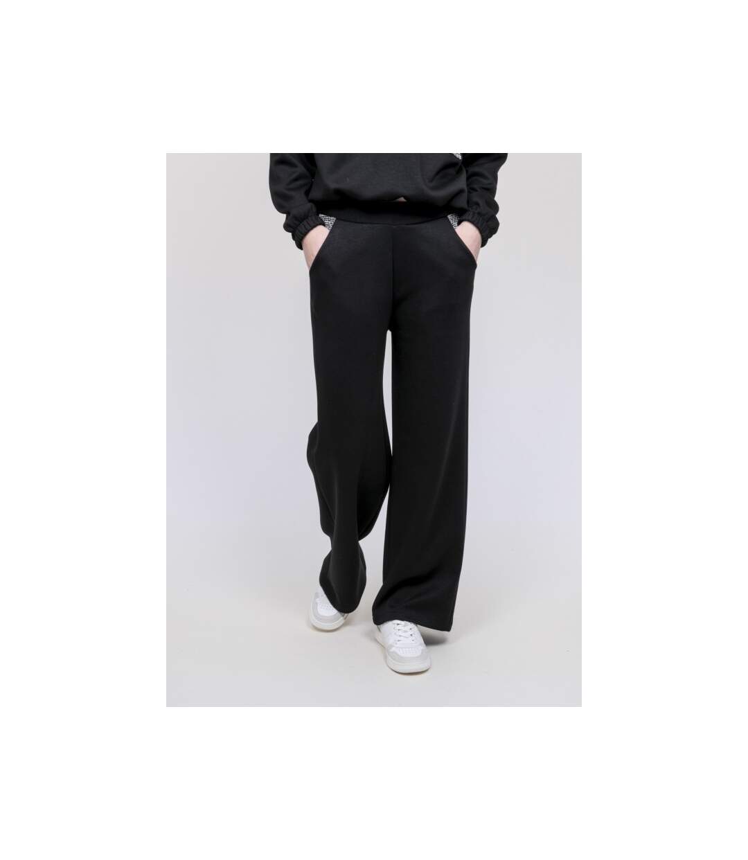 Pantalon détails tweed ENRIKA - Dona X Lisa-1