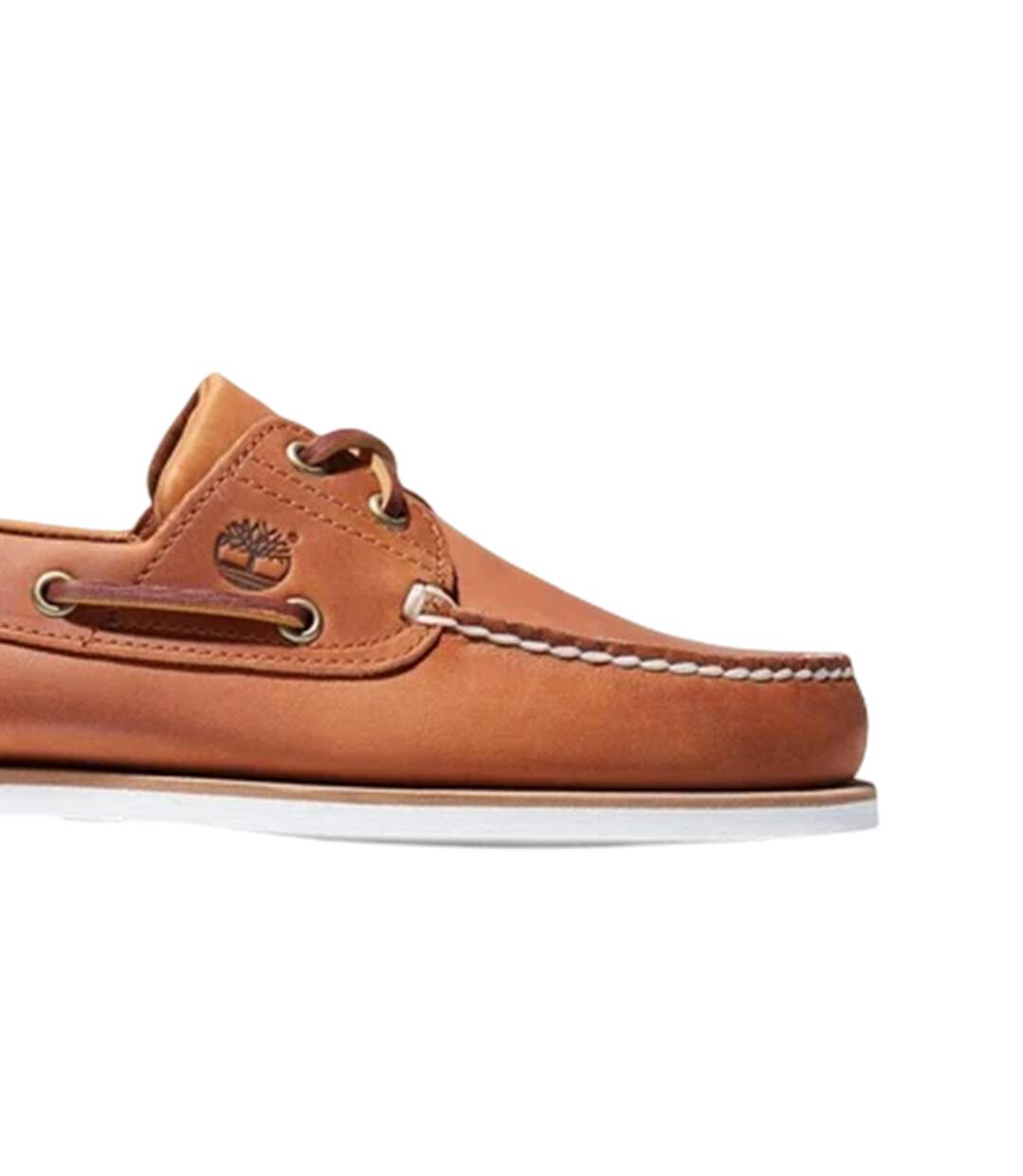 Chaussures Bateau Classic Homme Orange Timberland-4