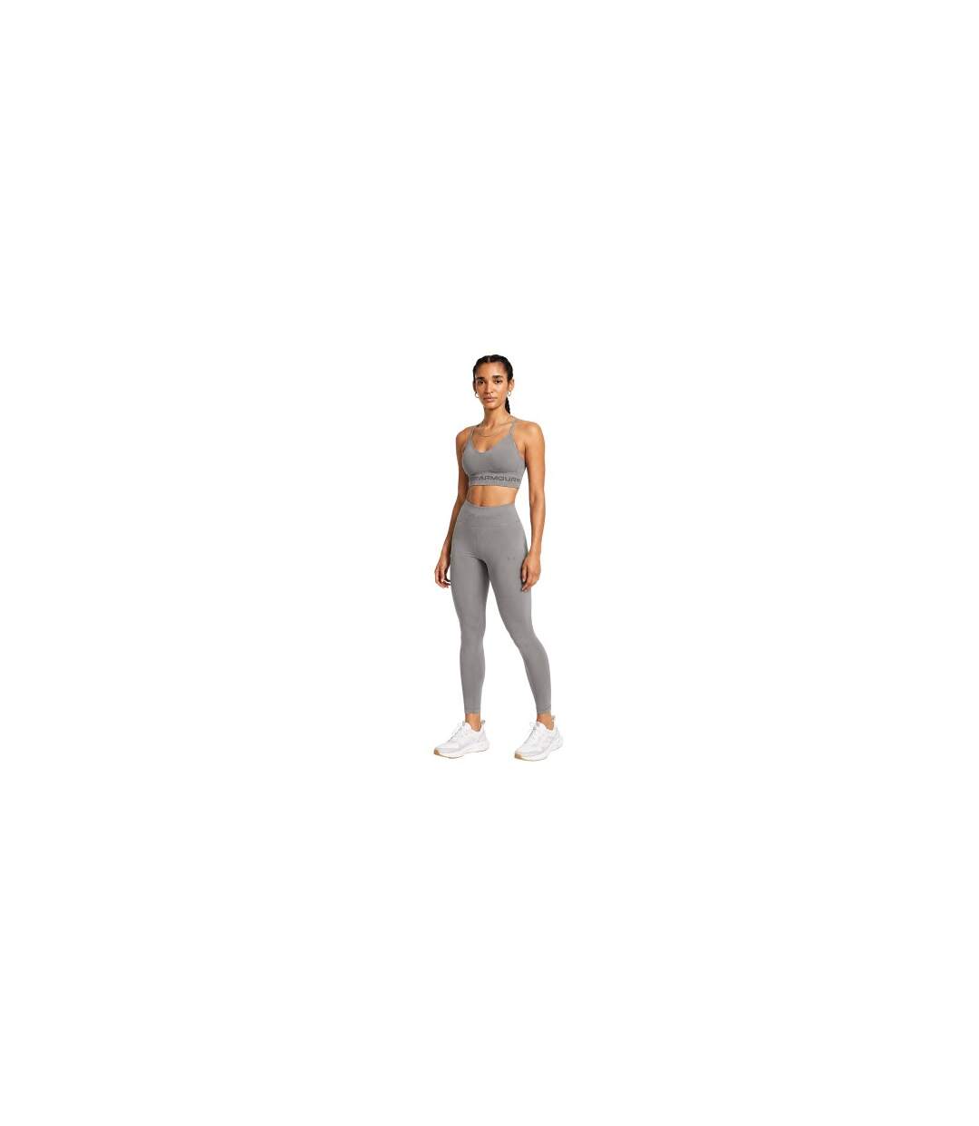 Brassière De Sport Femme Étain Under Armour-1