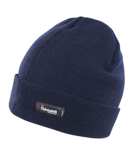 Result Woolly Thermal Ski/Winter Hat with 3M Thinsulate Insulation (Navy Blue)