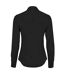 Chemisier Manches Longues Femme Noir Kustom Kit-2