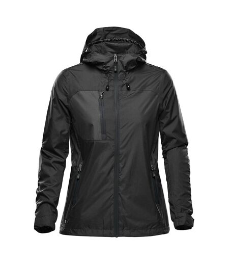 Womens/ladies Olympia Soft Shell Jacket Black Stormtech