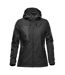 Womens/ladies Olympia Soft Shell Jacket Black Stormtech-1