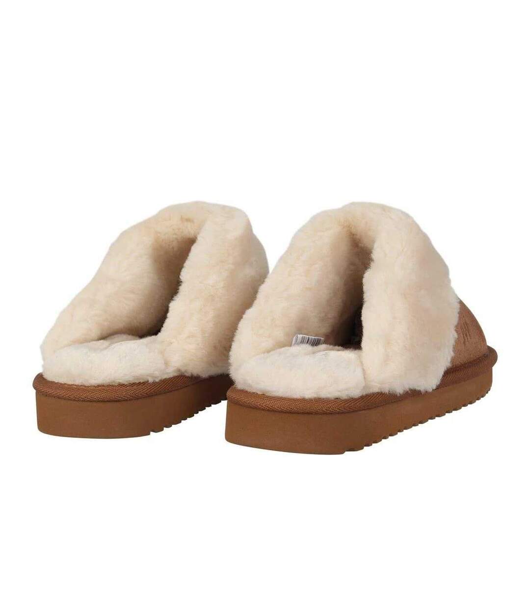 Chaussons Mules Femme Marron Clair Jack Wills-2