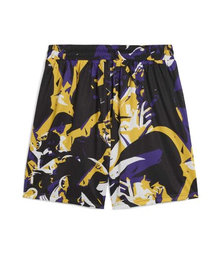 Short noir/jaune homme puma rival rage