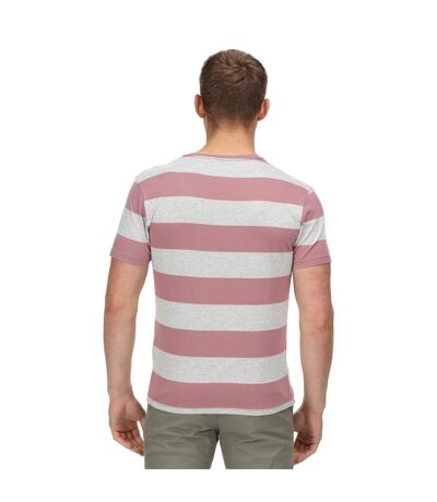 Regatta Mens Brayden Stripe T-Shirt (Lapis Blue) - UTRG7199