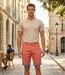 Bermuda WINCHESTER INDUS2 orange en coton : le short audacieux et modulable pour l'été-5