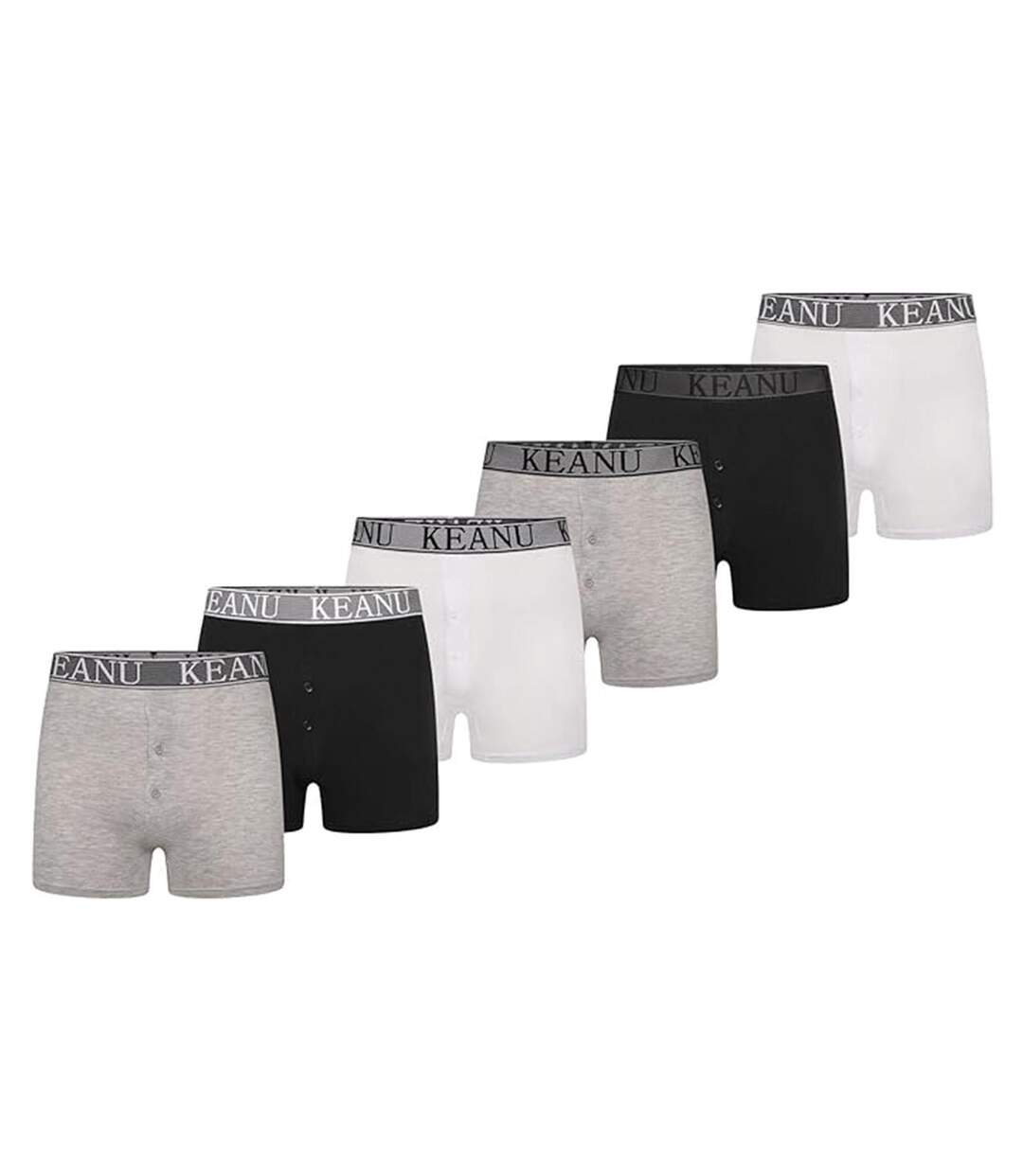 Boxers Motif/style Uni Homme Bleu Keanu-3