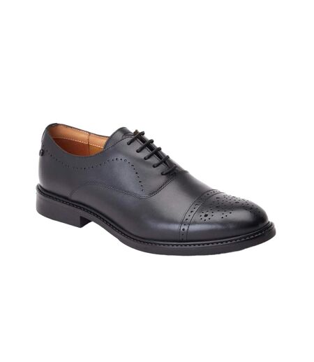 Richelieus Corbin Homme Noir Base London
