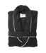 Unisex adult harper dressing gown grey Vinga-3