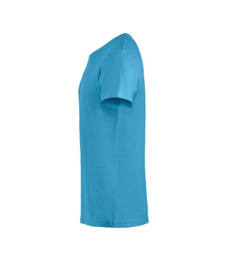 Mens Basic T-shirt Turquoise Clique