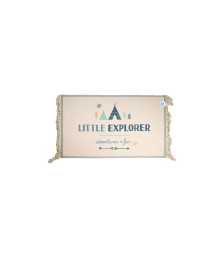 Tapis Déco Enfant Little Explorer 50x80cm Naturel