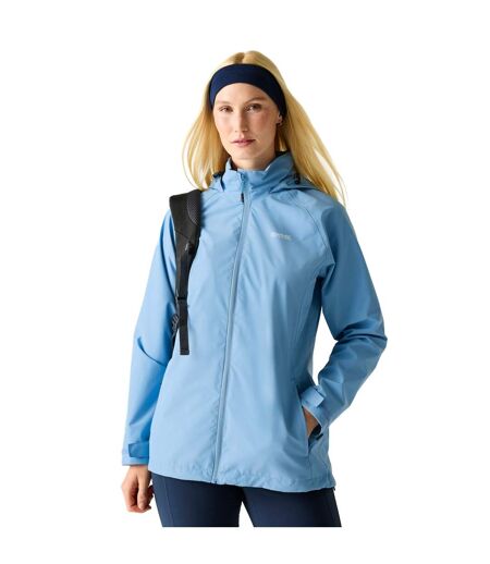 Womens/ladies Daysha Ii Waterproof Jacket Washed Denim Regatta