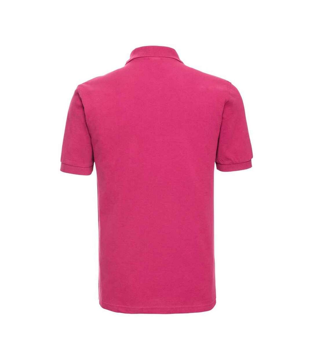 Polo classic homme fuchsia Russell-2