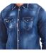 Men's long sleeve denim shirt S79DL0013-S30341