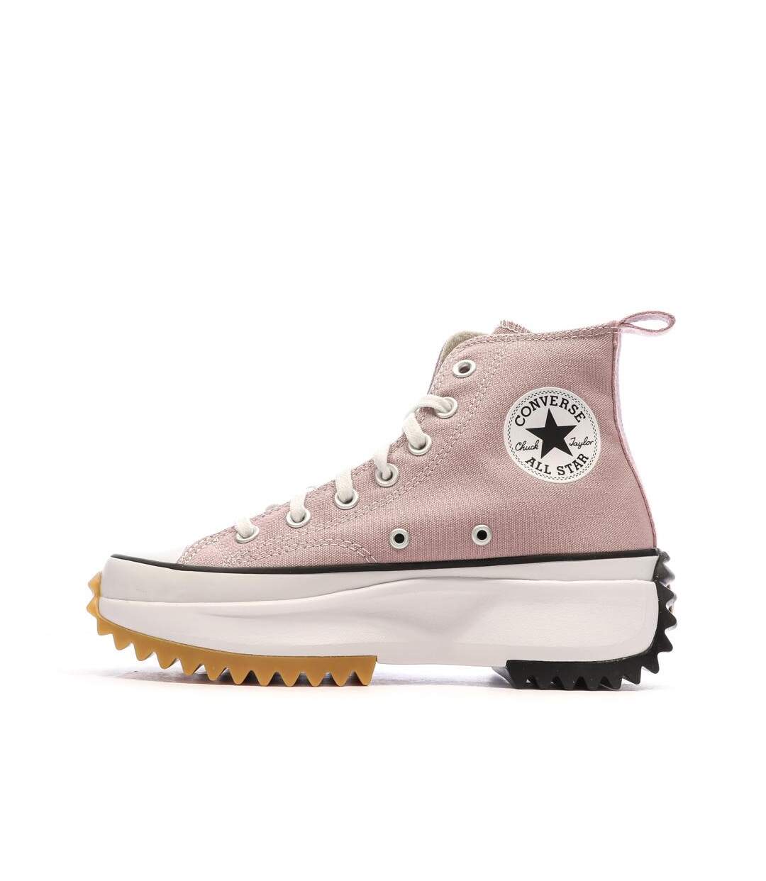 Baskets roses femme converse run star hike a05481c-1