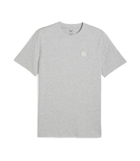T-shirt gris homme puma ess elevated tee