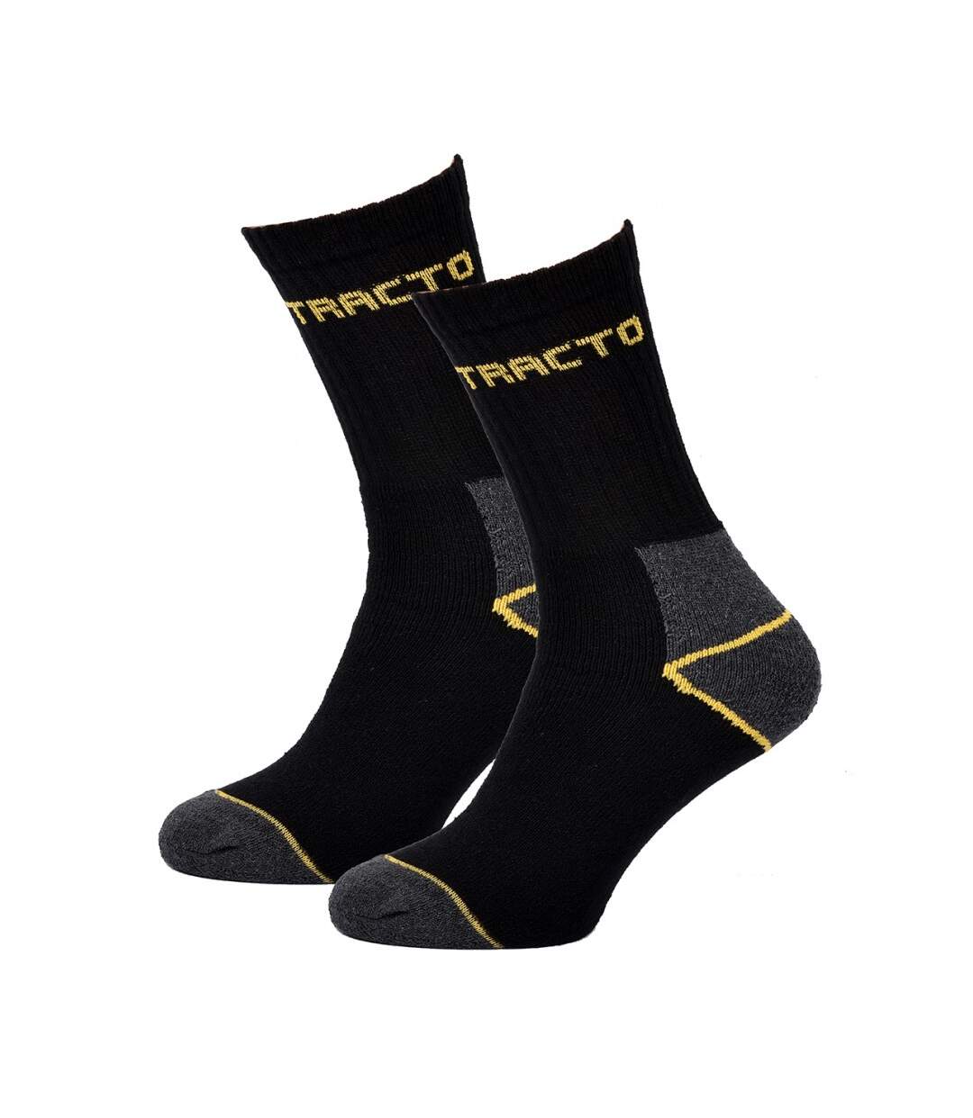 Chaussettes de Travail TRACTO pour Homme Résistance et Qualité Pro - Pack de 12-3
