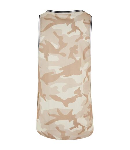 Débardeur Motif/style Camouflage Homme Sable Camouflage Urban Classics