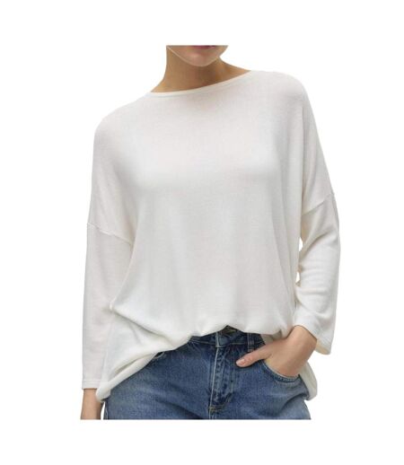 Pull Blanc Femme Vero Moda Brianna - L