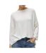 Pull Blanc Femme Vero Moda Brianna - L-1