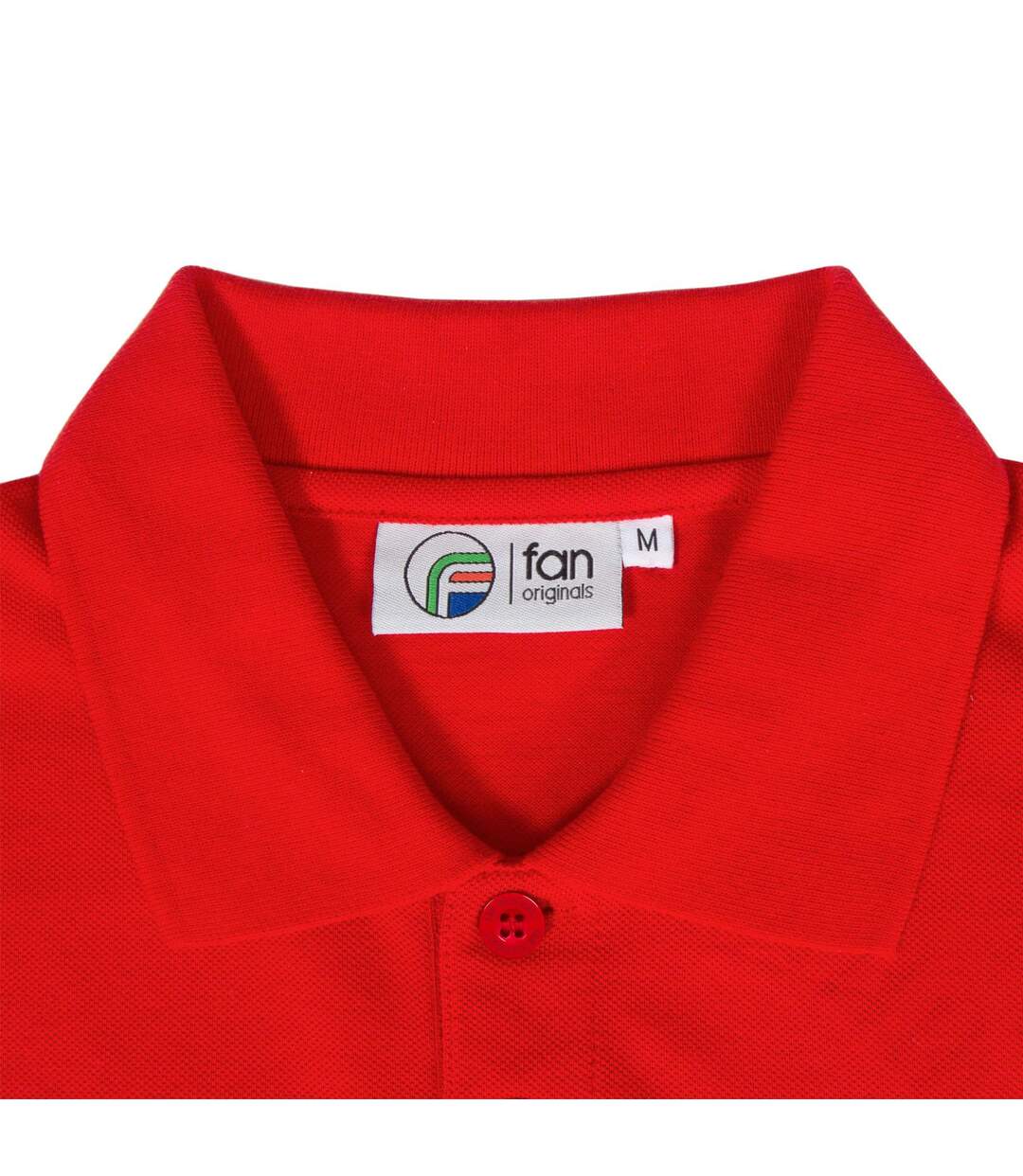 Polo Manchester Homme Rouge Fan Originals-4