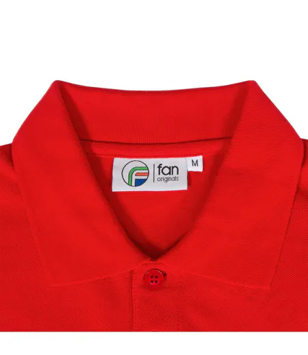 Polo Manchester Homme Rouge Fan Originals