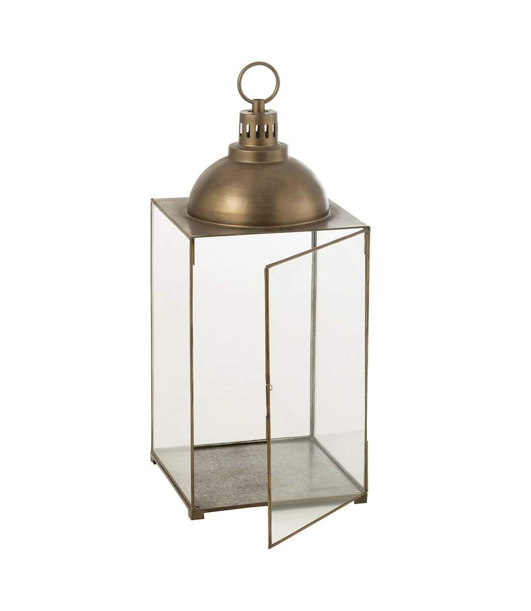Lanterne Design en Verre Hagrid 85cm Bronze-2