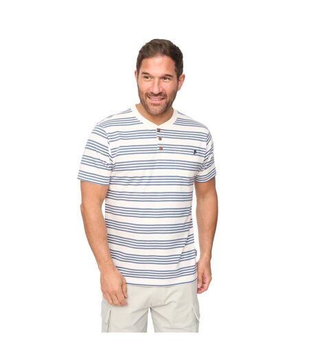 T-shirt Brigman Homme Blanc Cassé Flammé Bewley & Ritch