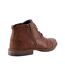 Mens Captain Leather Ankle Boots Tan Dune London-2