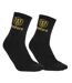 Chaussettes Basic Adulte Noir Masters-2