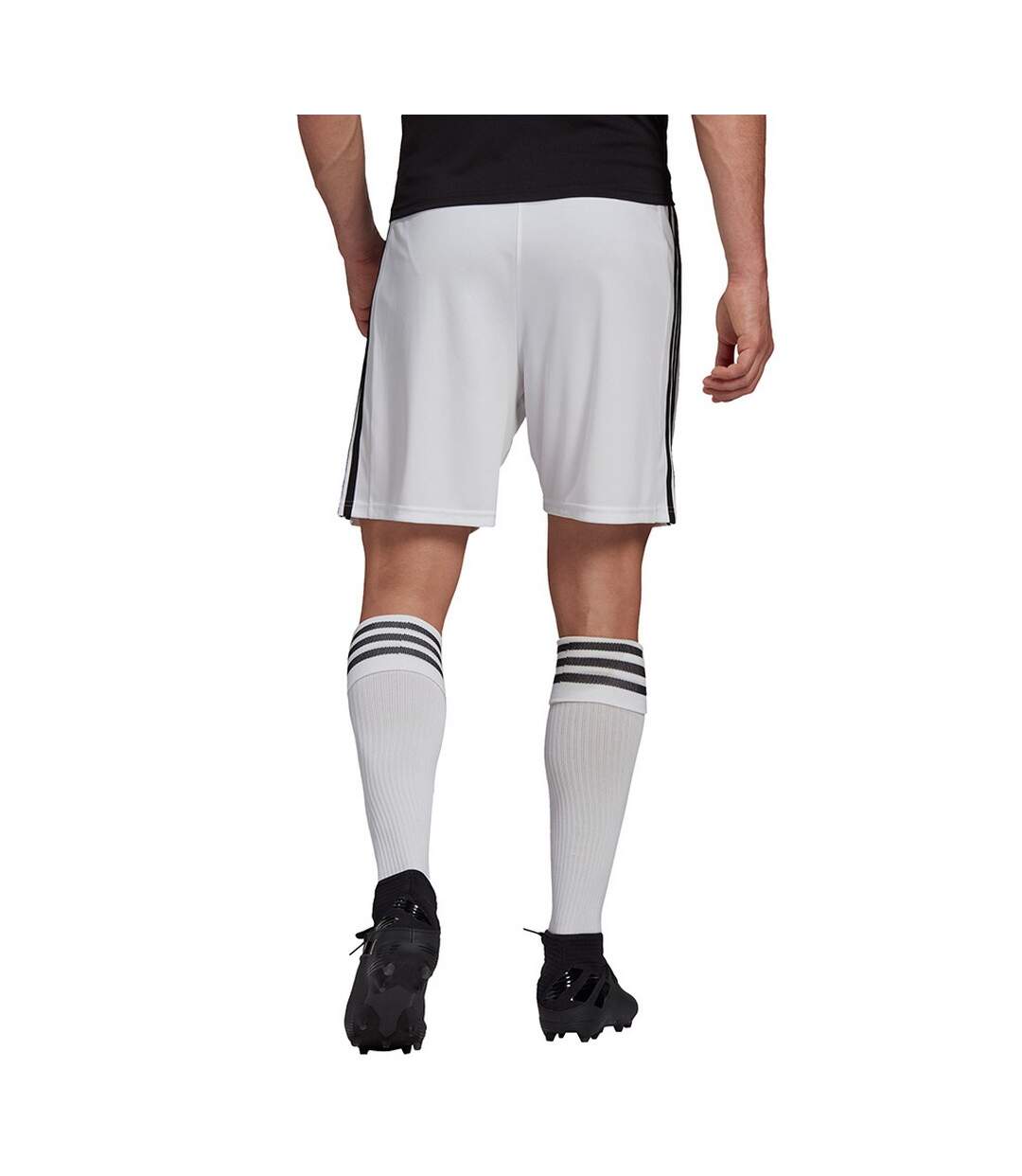 Short Squadra Homme Blanc Noir Adidas-3
