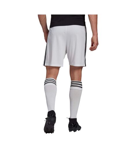 Short Squadra Homme Blanc Noir Adidas