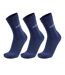 Chaussettes Motif/style Logo Adulte Bleu Foncé Gris Replay-4