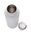 Hydro recycled stainless steel 600ml bottle one size white XD Collection-3