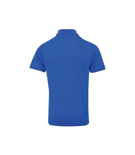 Premier - Polo piqué COOLCHECKER - Homme (Bleu roi) - UTRW6268