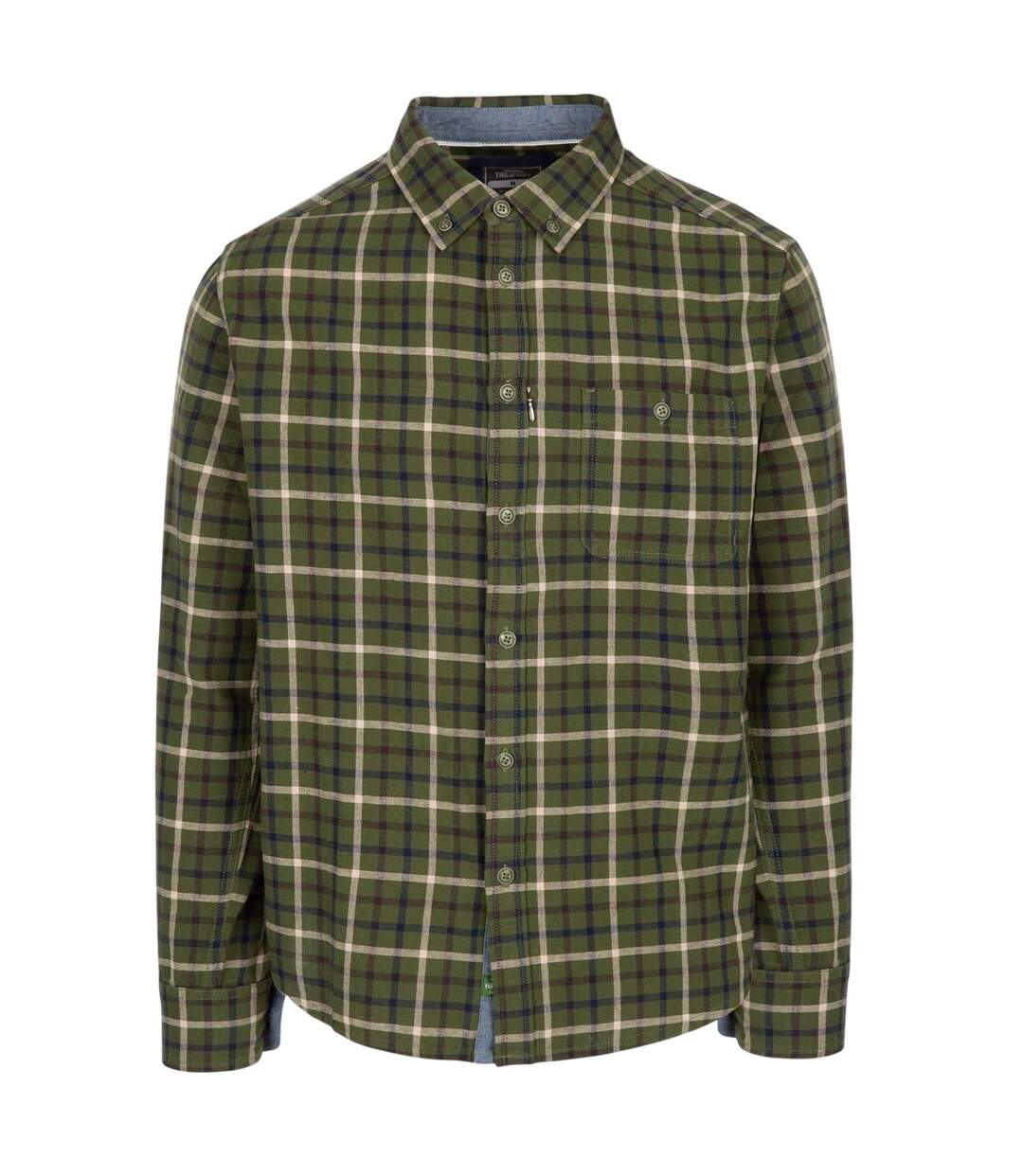 Mens Withnell Casual Button-down Shirt Green Trespass-2