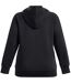Sweat À Capuche Rival Femme Noir Under Armour-3