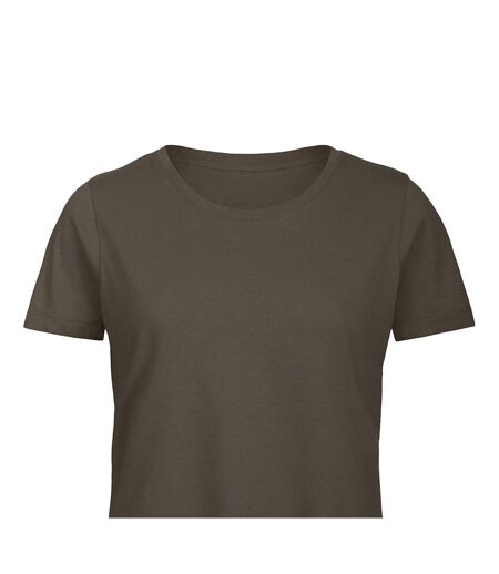 T-shirt Femme Vert Kaki B&C