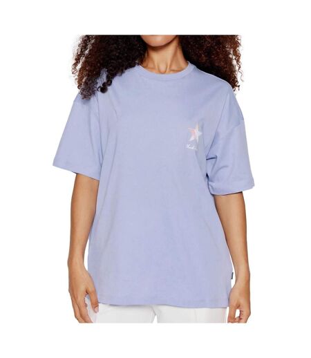 T-shirt Mauve Femme Converse Infill Star - M