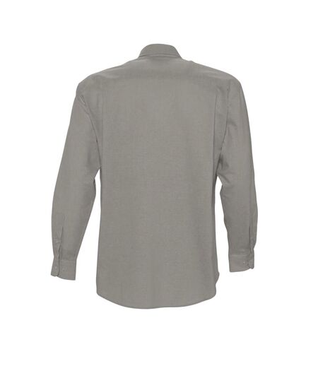 Chemise Homme Argenté SOLS