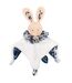 Doudou boule polyester collection LES PETITS FUTÉS Lapin blanc-4