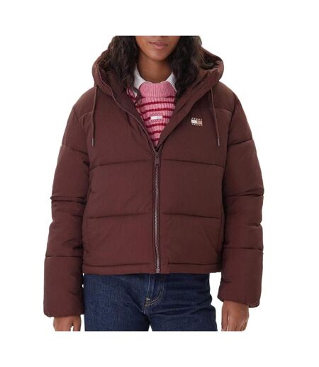 Doudoune marron femme tommy hilfiger dw0dw21625