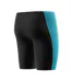 Mens Hyperboom Splice Colour Block Jammer Shorts Black Green Speedo-4