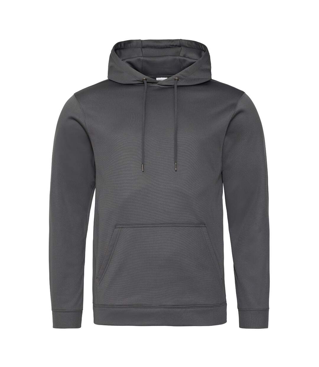 Sweat À Capuche Sports Adulte Gris Acier Awdis-1
