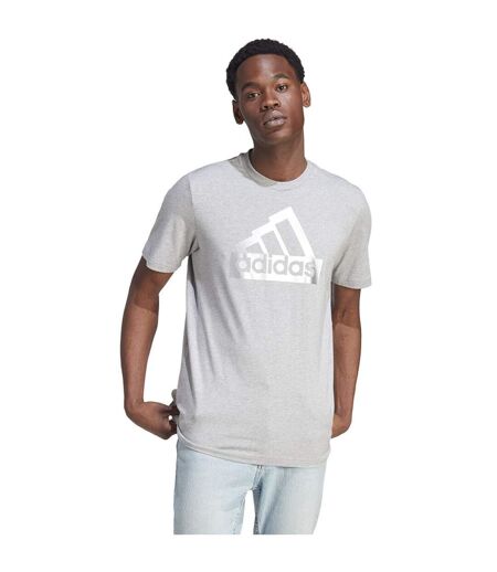 T-shirt Homme Gris Argenté Adidas